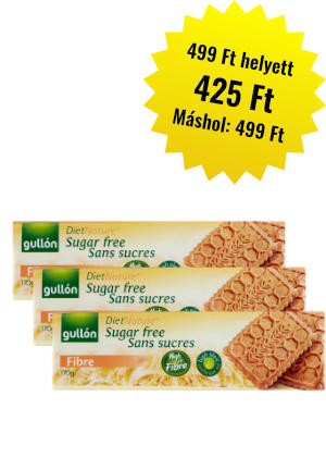 GULLON DIABETIKUS ROSTDéS KEKSZ 170G
