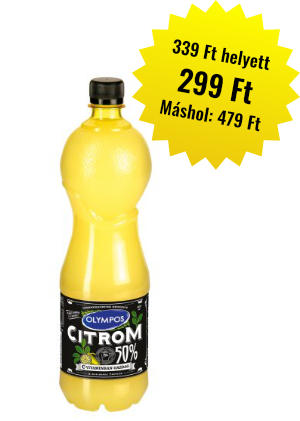 OLYMPOS ÖT CSILLAGOS CITROM ÖZ.50