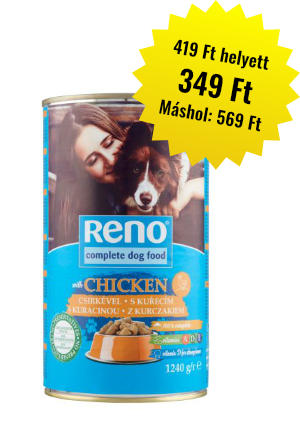 RENO NEDVES ELEDEL KUTYA SZÁRNYAS 1240G